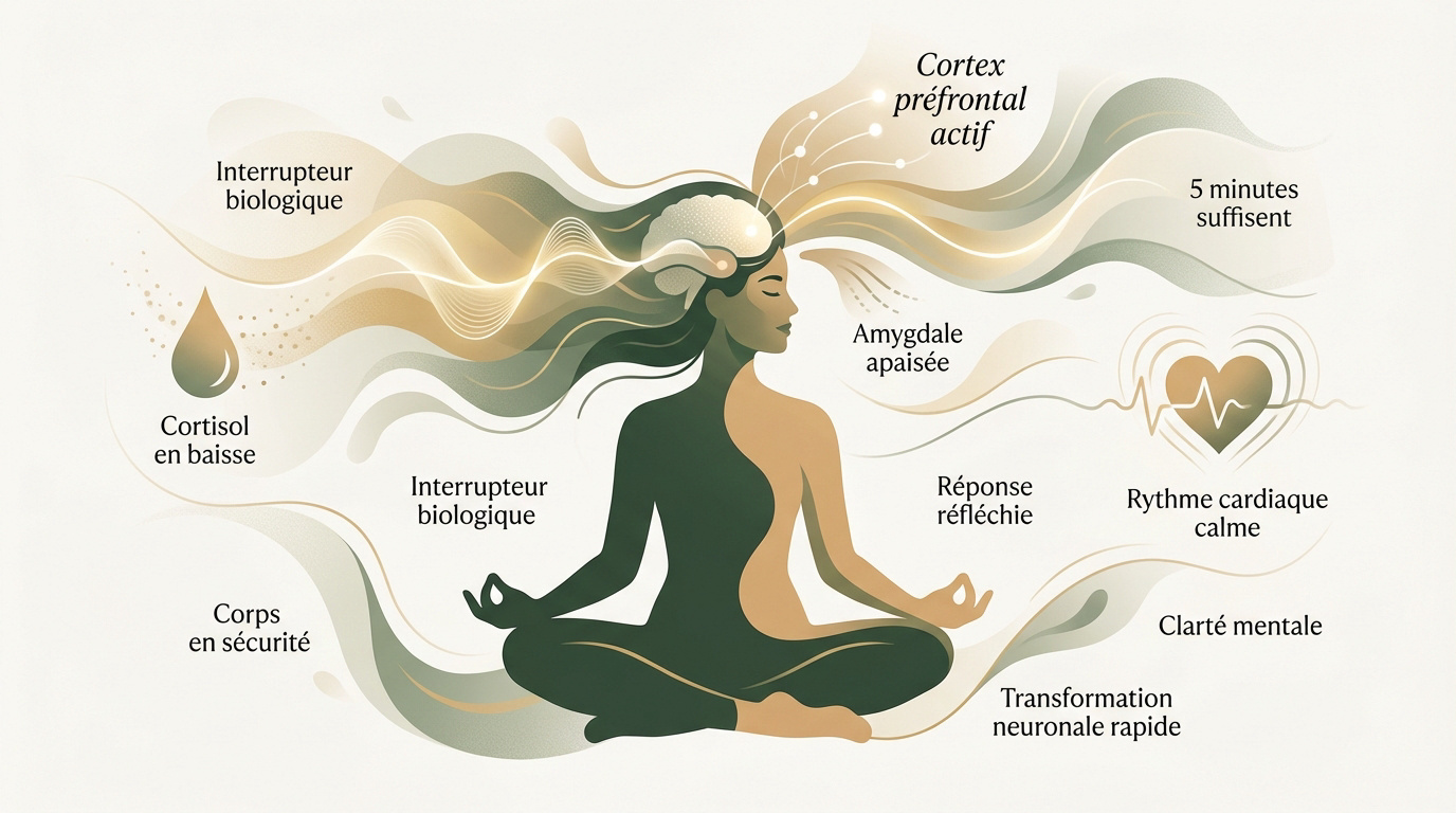 Transformation neuronale par la méditation